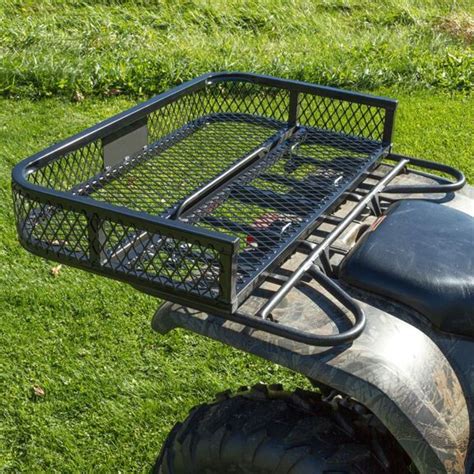 metal atv basket for cargo box|harbor freight atv basket.